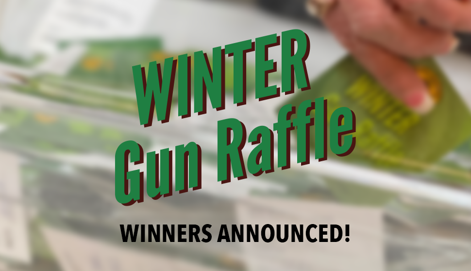 2020 Winter Gun Raffle winners announced