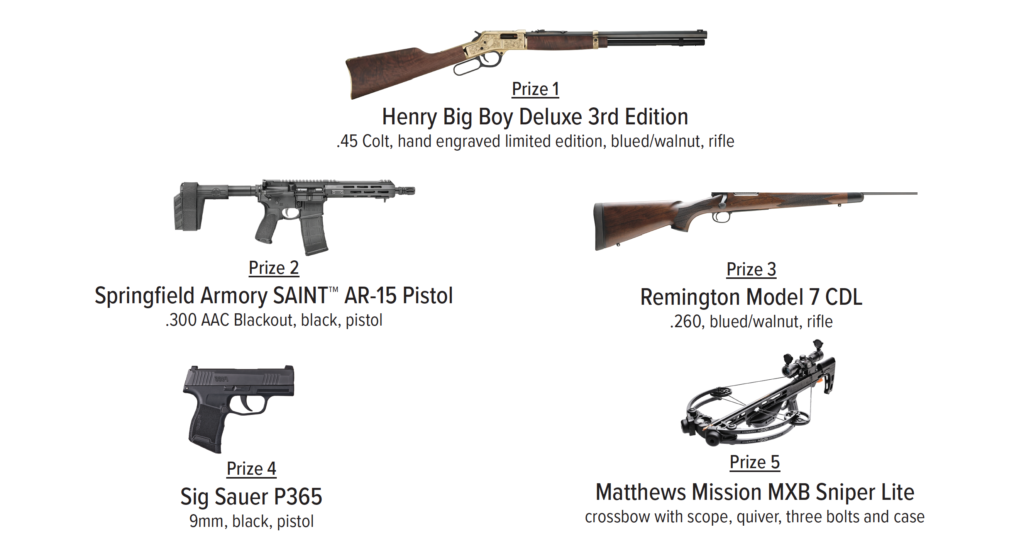 2020 Winter Raffle Prizes