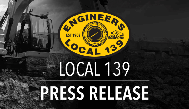 Local 139 Press Release