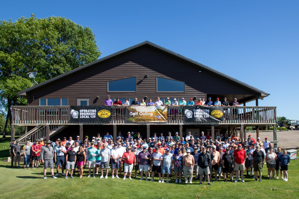 10th Annual Local 139 Golf Outing group photo