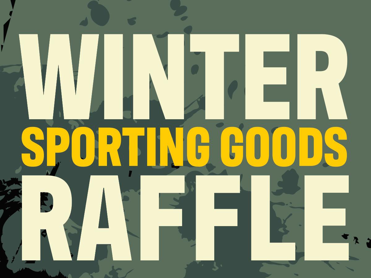 Winter Sporting Goods Raffle