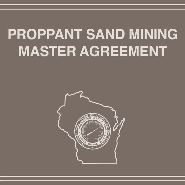 Proppant Sand Mining Master Agreement