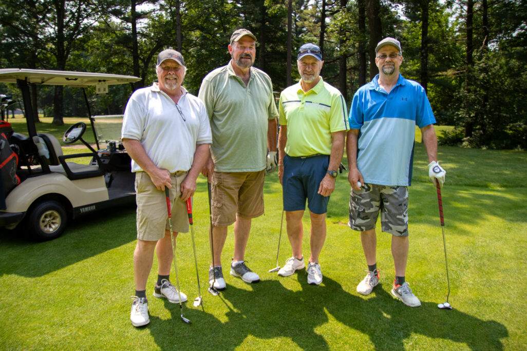 (L-R) John Denk, Dave Pagel, Earl Broberg, and Mark Sweeny