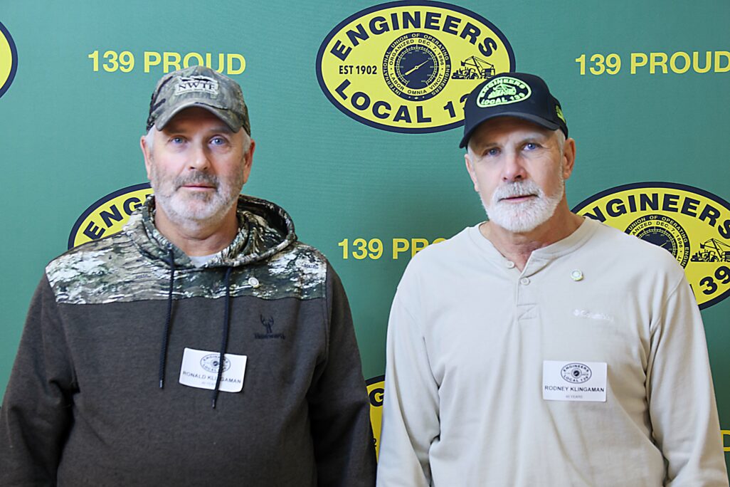 Brothers, 40-year members Ronald and Rodney Klingaman