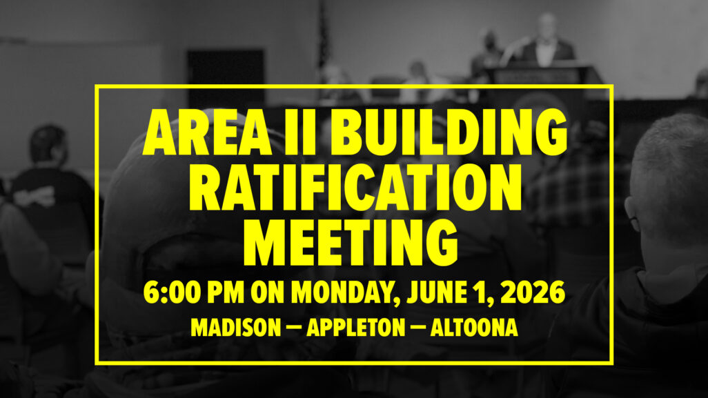 Area II Building Ratification Meeting
