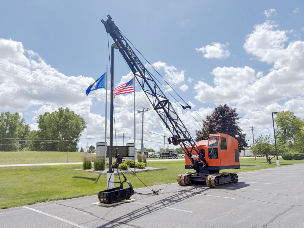 Wayne Crane displayed at the District D office in Appleton